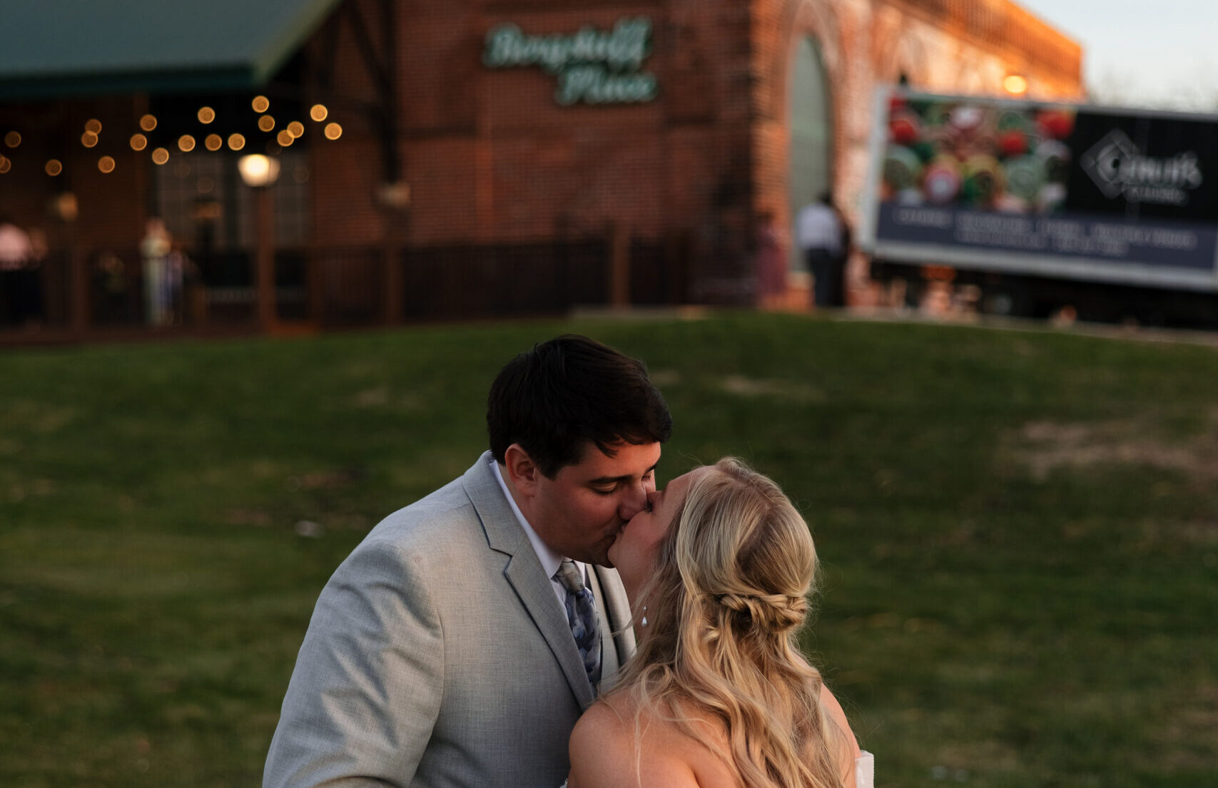 Bergstaff Place is a charming venue for weddings, located in the historic Falstaff Brewery in Fort Wayne, Indiana.